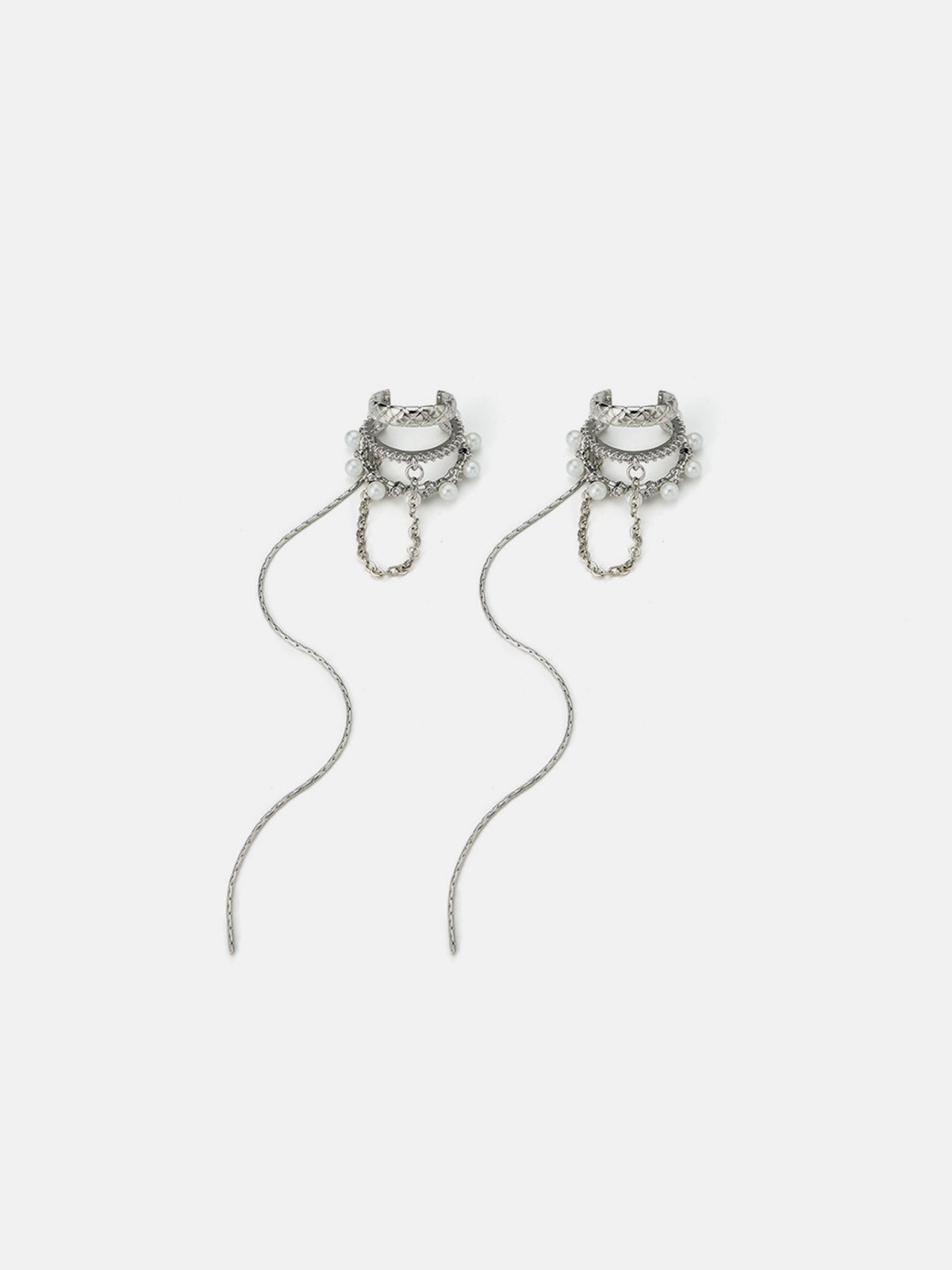 One Piece Triple Love Drop Ear Cuff