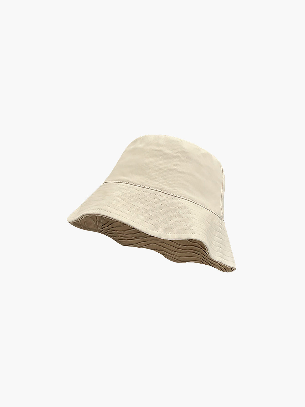 Double-Sided Texture Bucket Hat