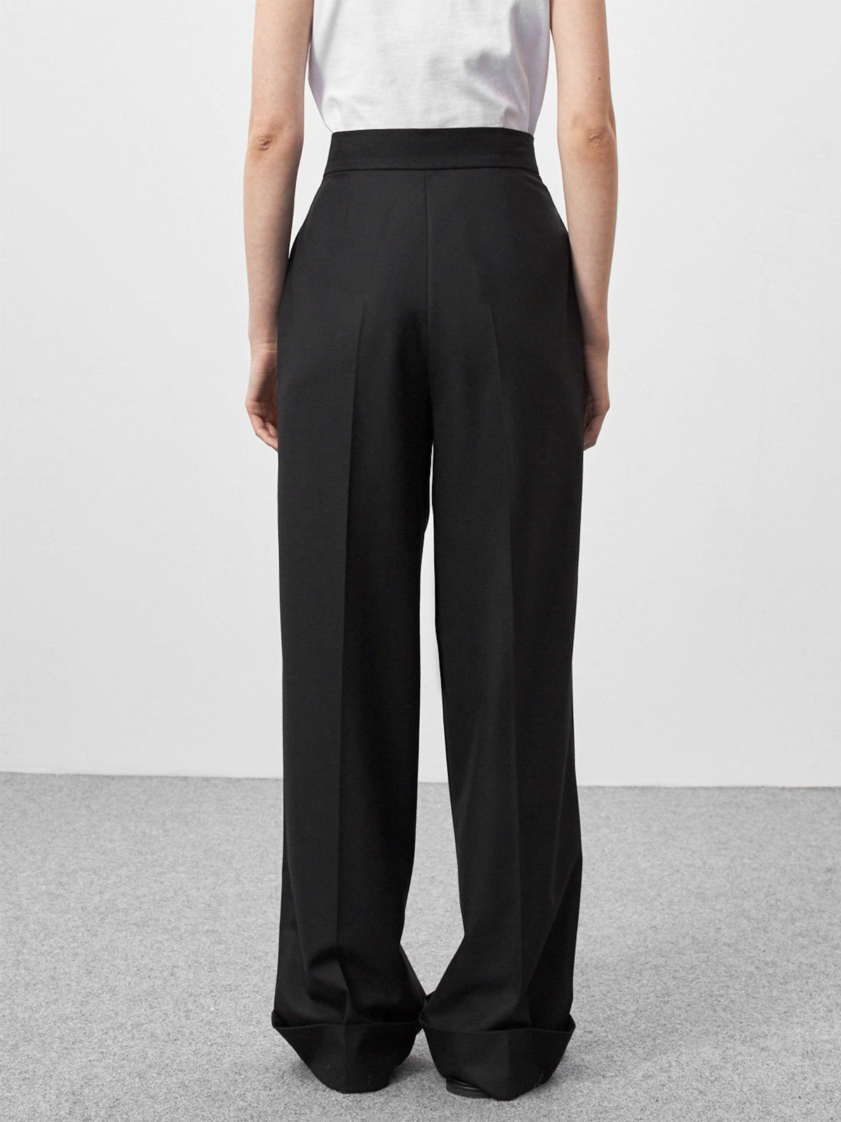 Nostalgia Pleat Wide Leg Pants