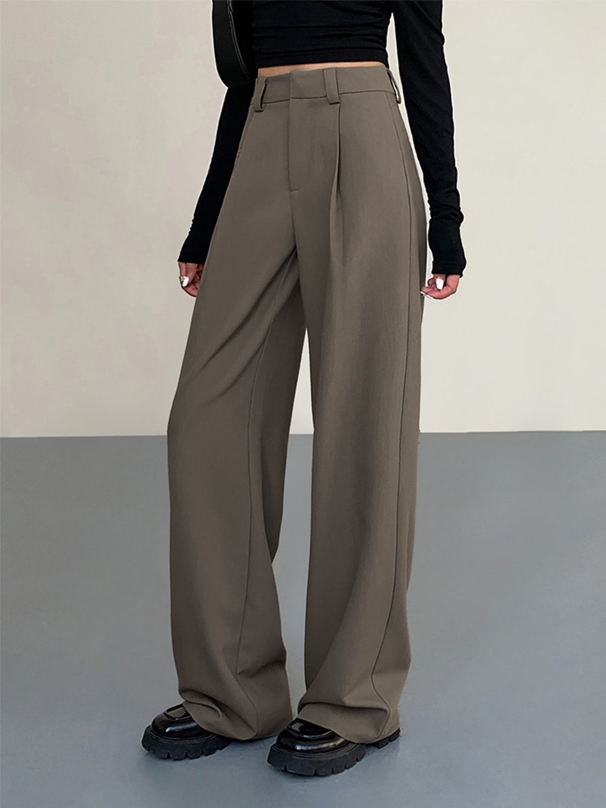 Business Casual Pleat Dress Pants