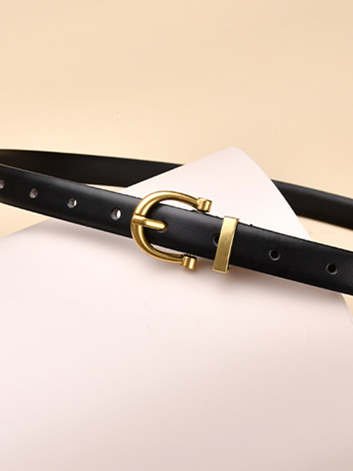 Adjustable Simple Metal Pin Buckle Belt