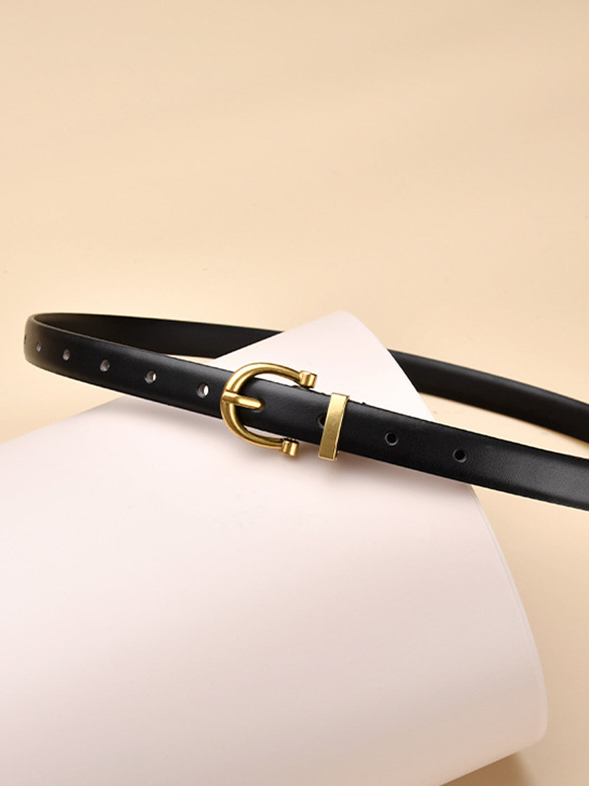 Adjustable Simple Metal Pin Buckle Belt