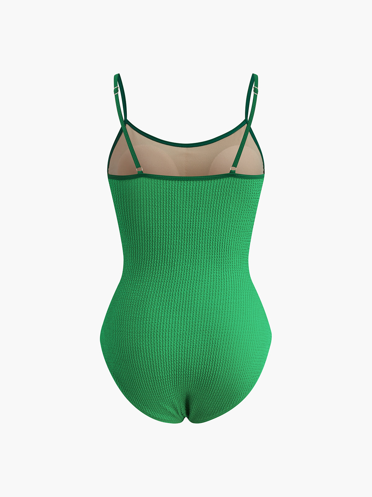 Contrast Binding One Piece Swimsuit