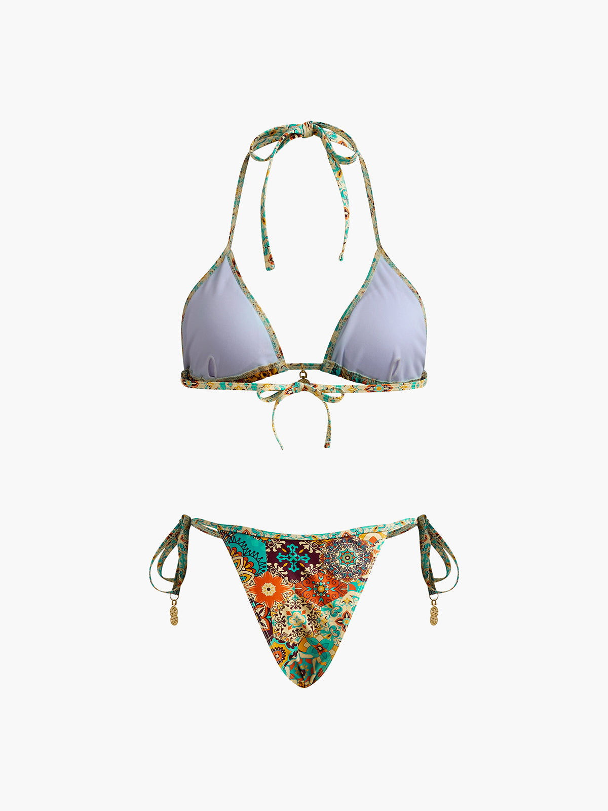 Printed Adjustable Bikini Set