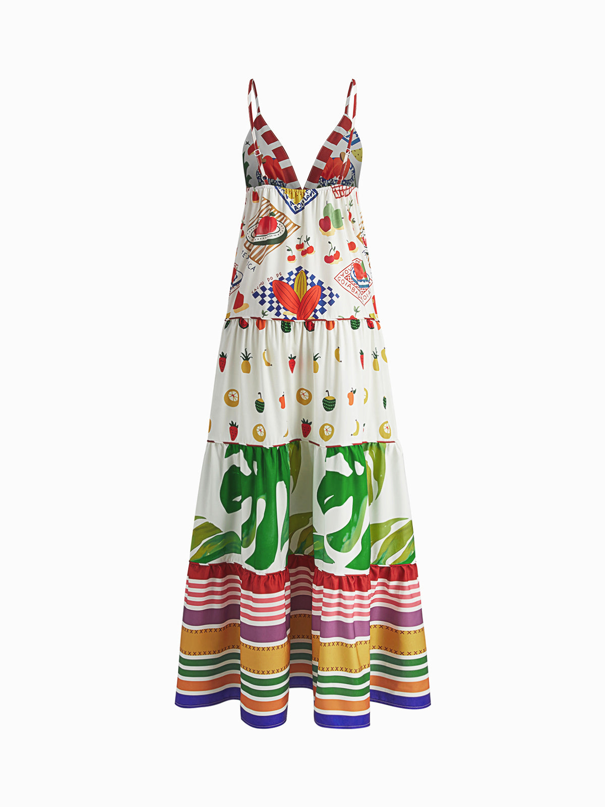 Print Sleeveless Long Dress