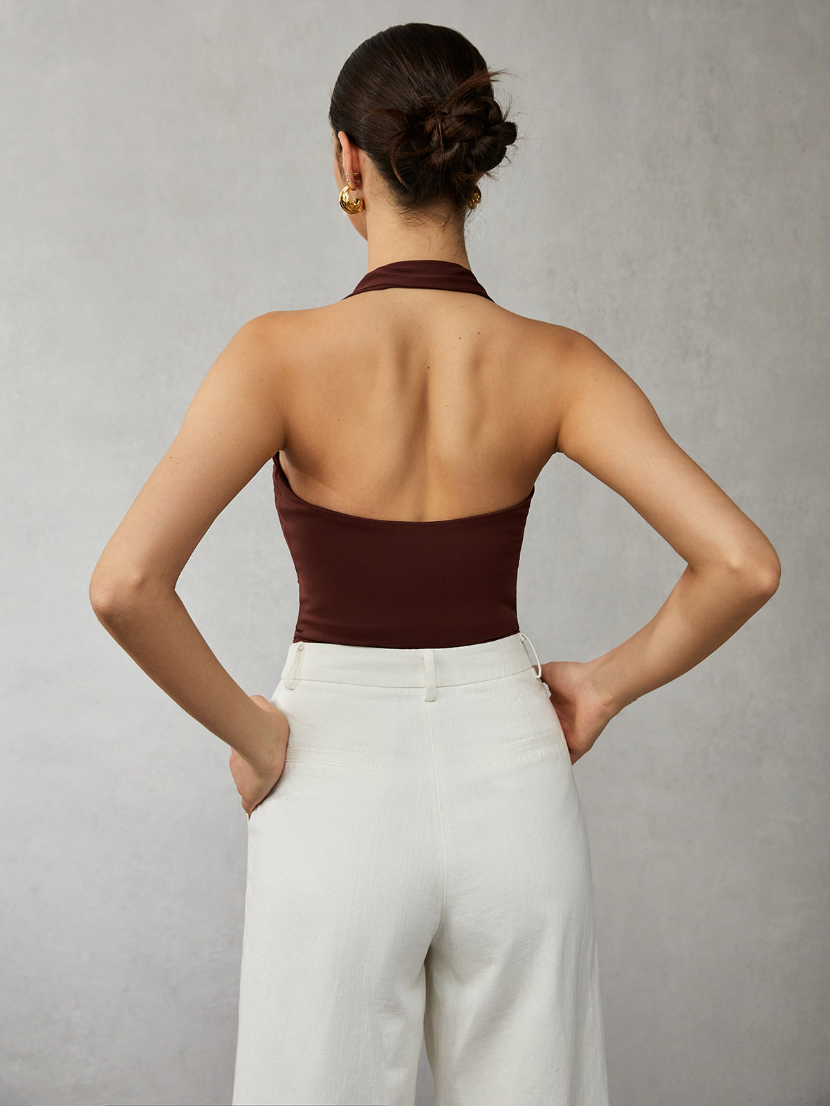 Halter Backless Tank Top