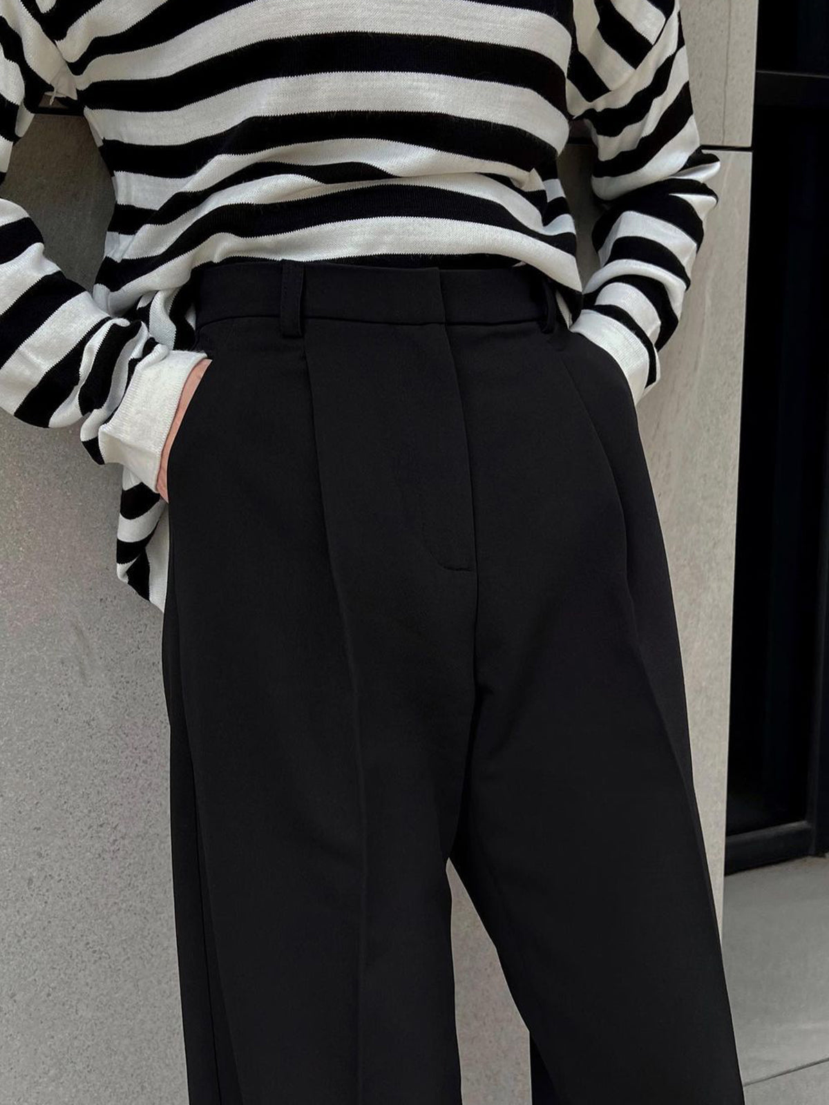 High-Waist Wide Leg Pants