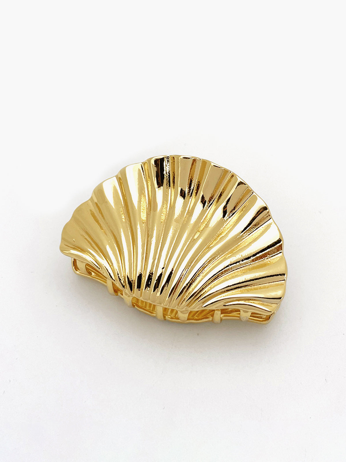 Golden Shell Hair Claw