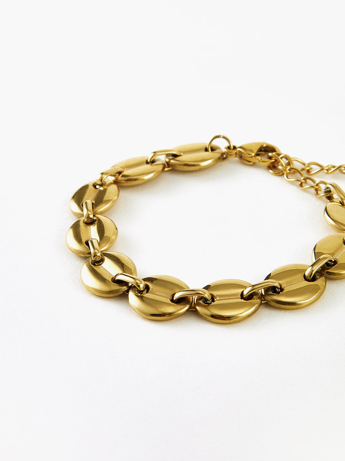 Golden Coffee Bean Bracelet