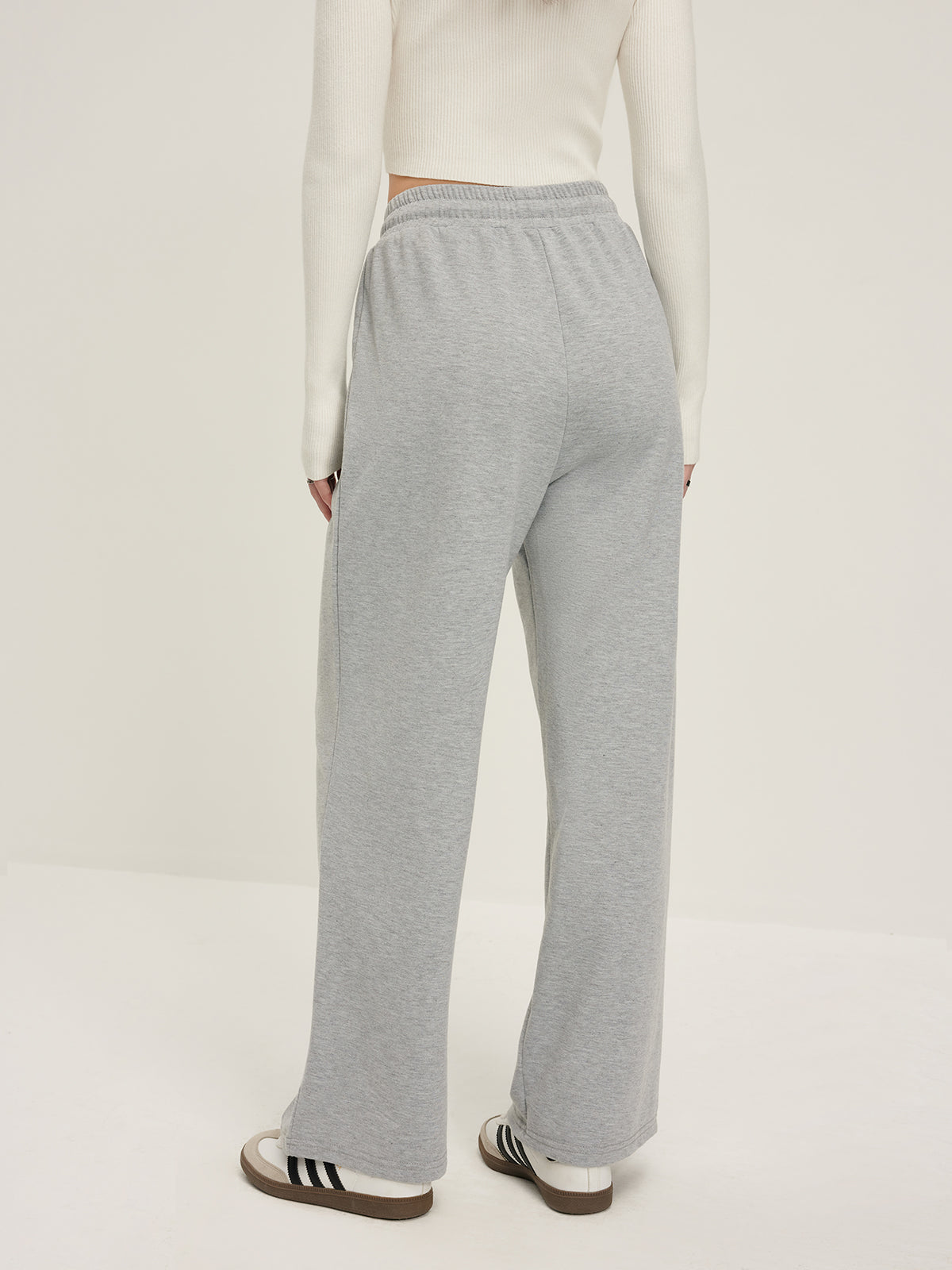 Leisure Drawstring Baggy Sweatpants