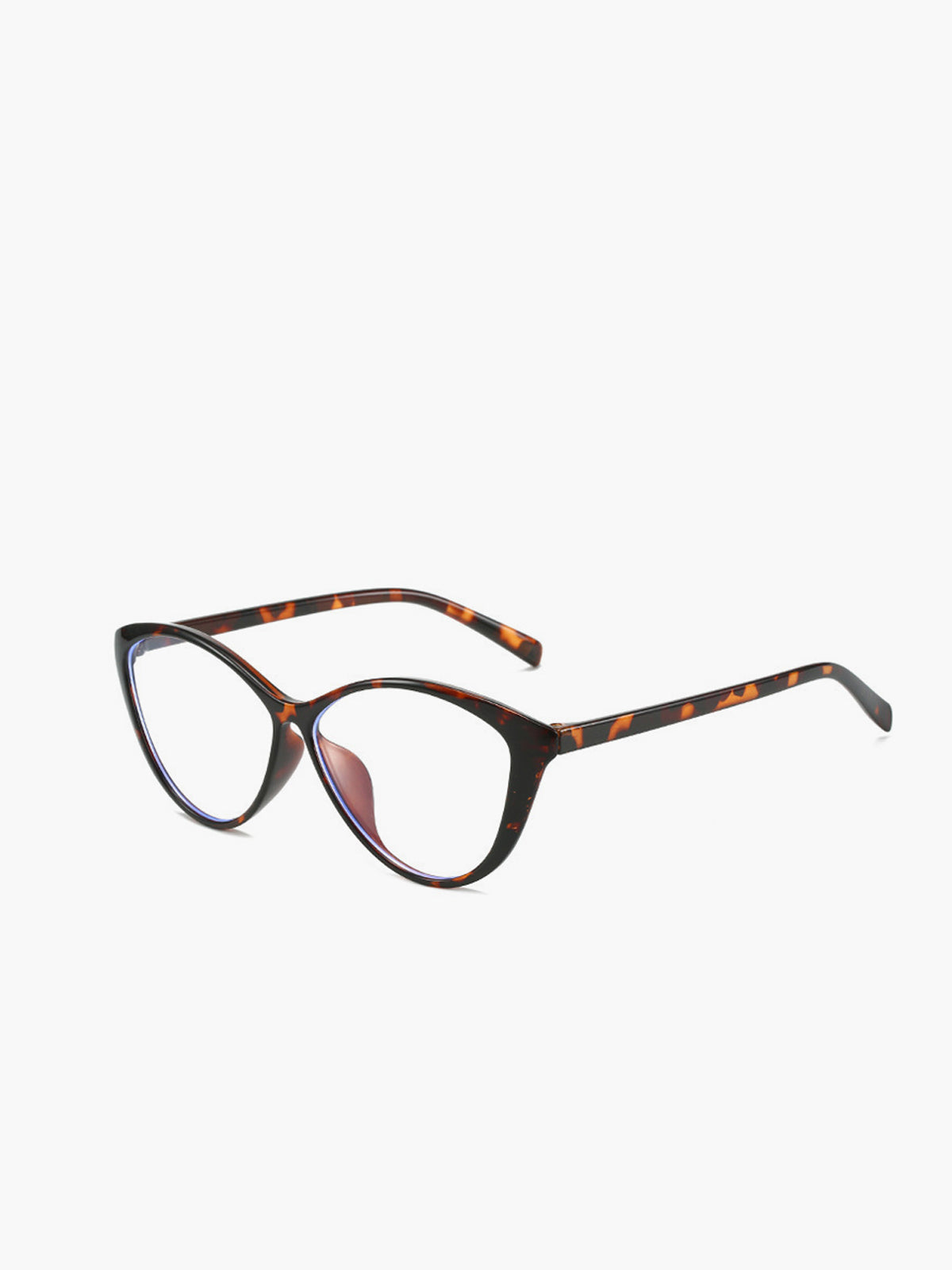 Retro Leopard Cat-Eye Glasses