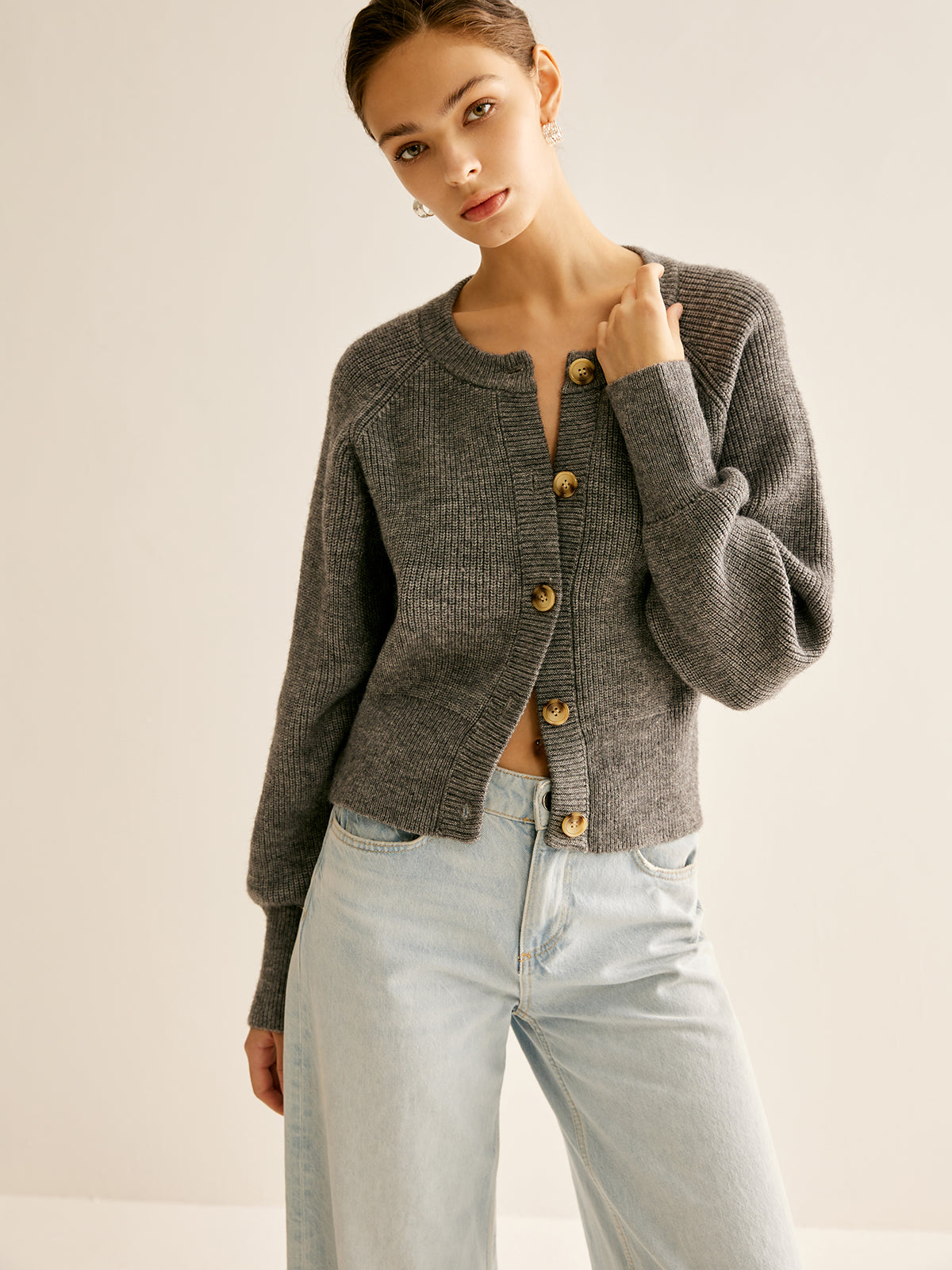 Breasted Cozy Cardigan