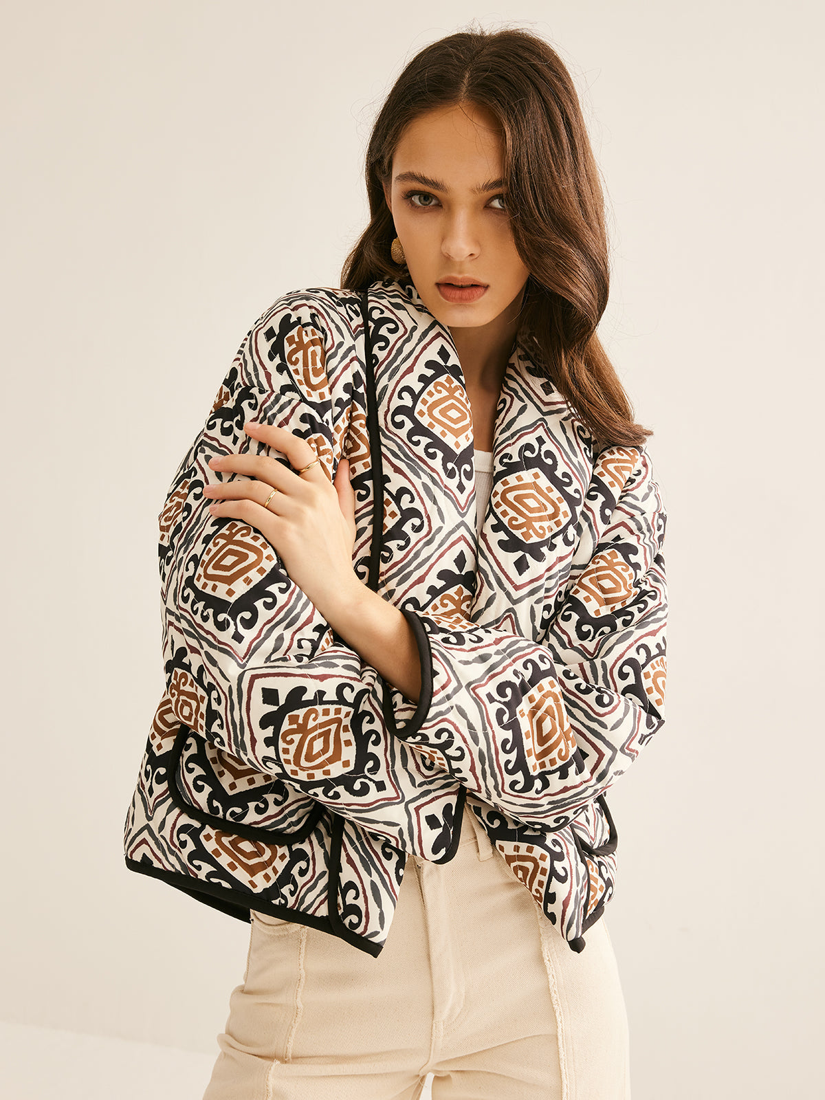 Boheme Printed Winter Coat