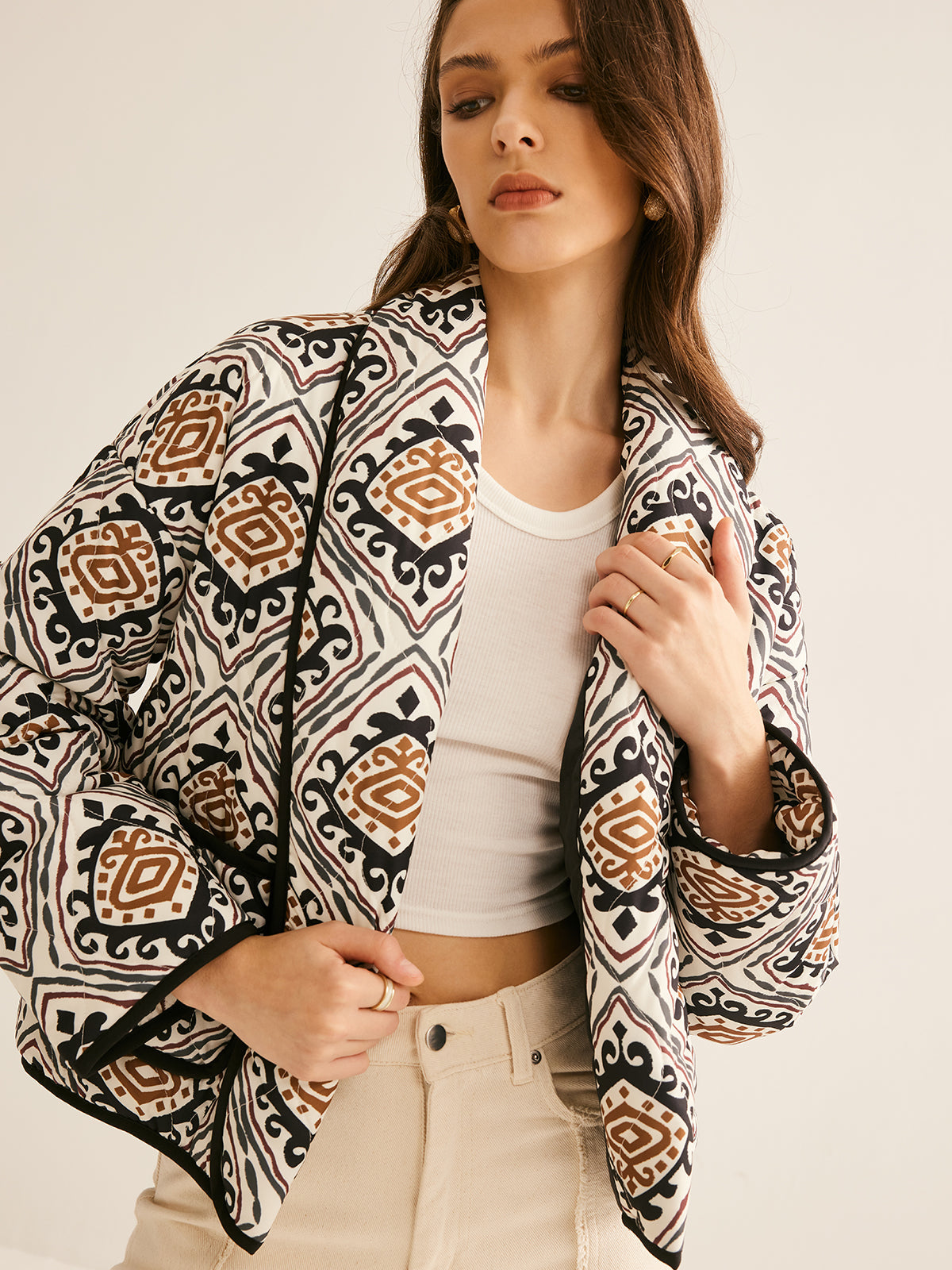 Boheme Printed Winter Coat