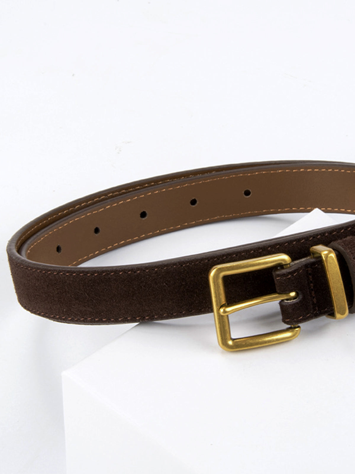 Minimalist Buckle Slim Belt