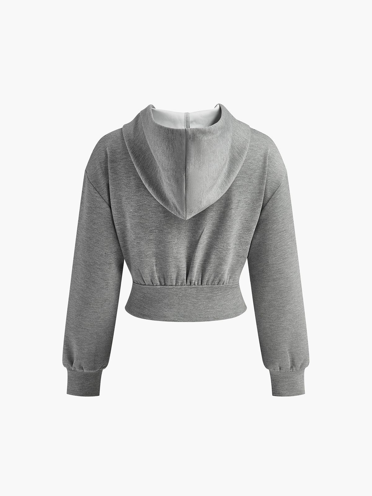 Athleisure Zipper Slim Hoodie