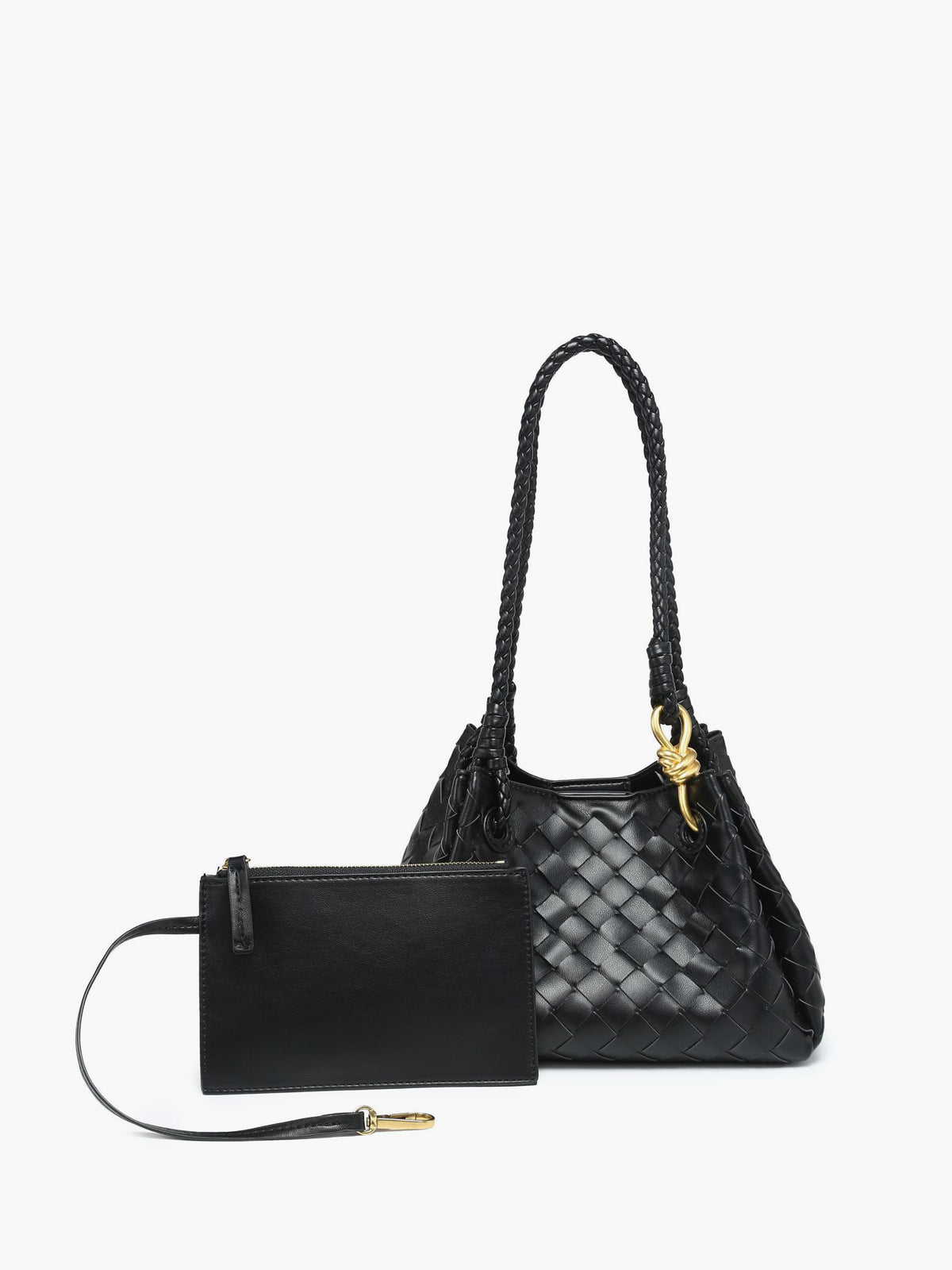 Chic Woven Bucket Bag