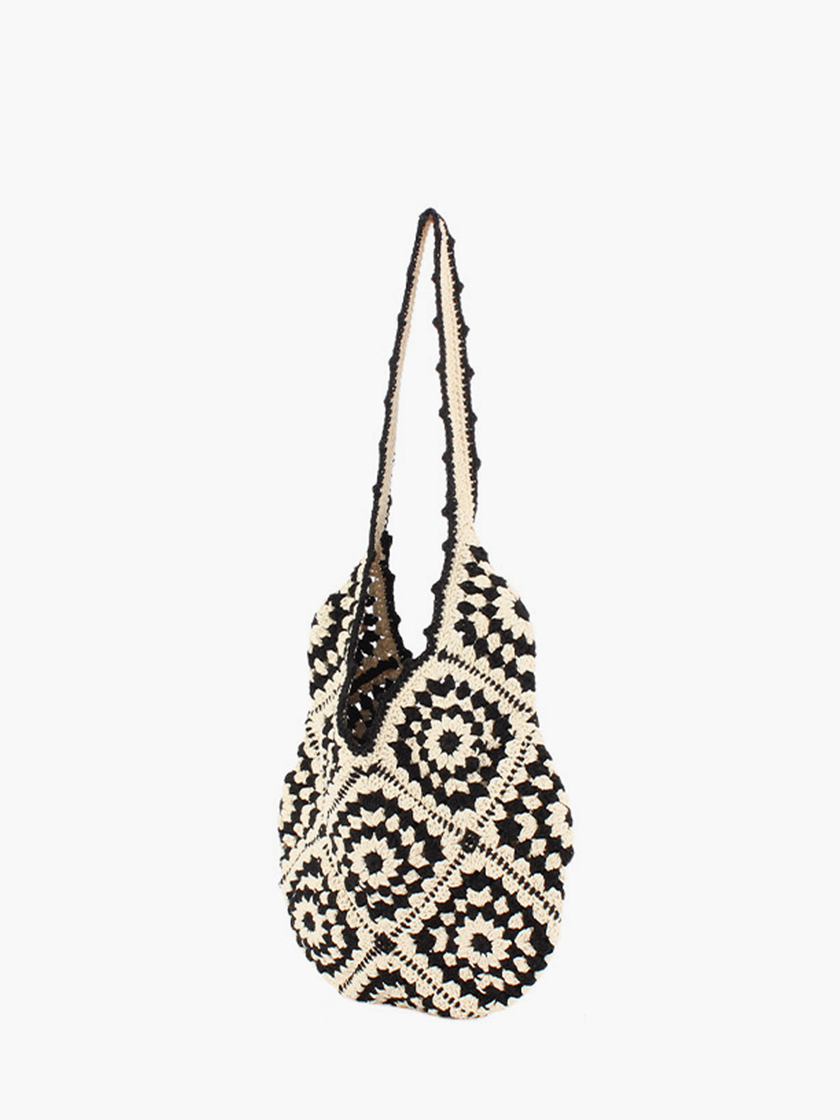 Boheme Knitting Hobo Bag