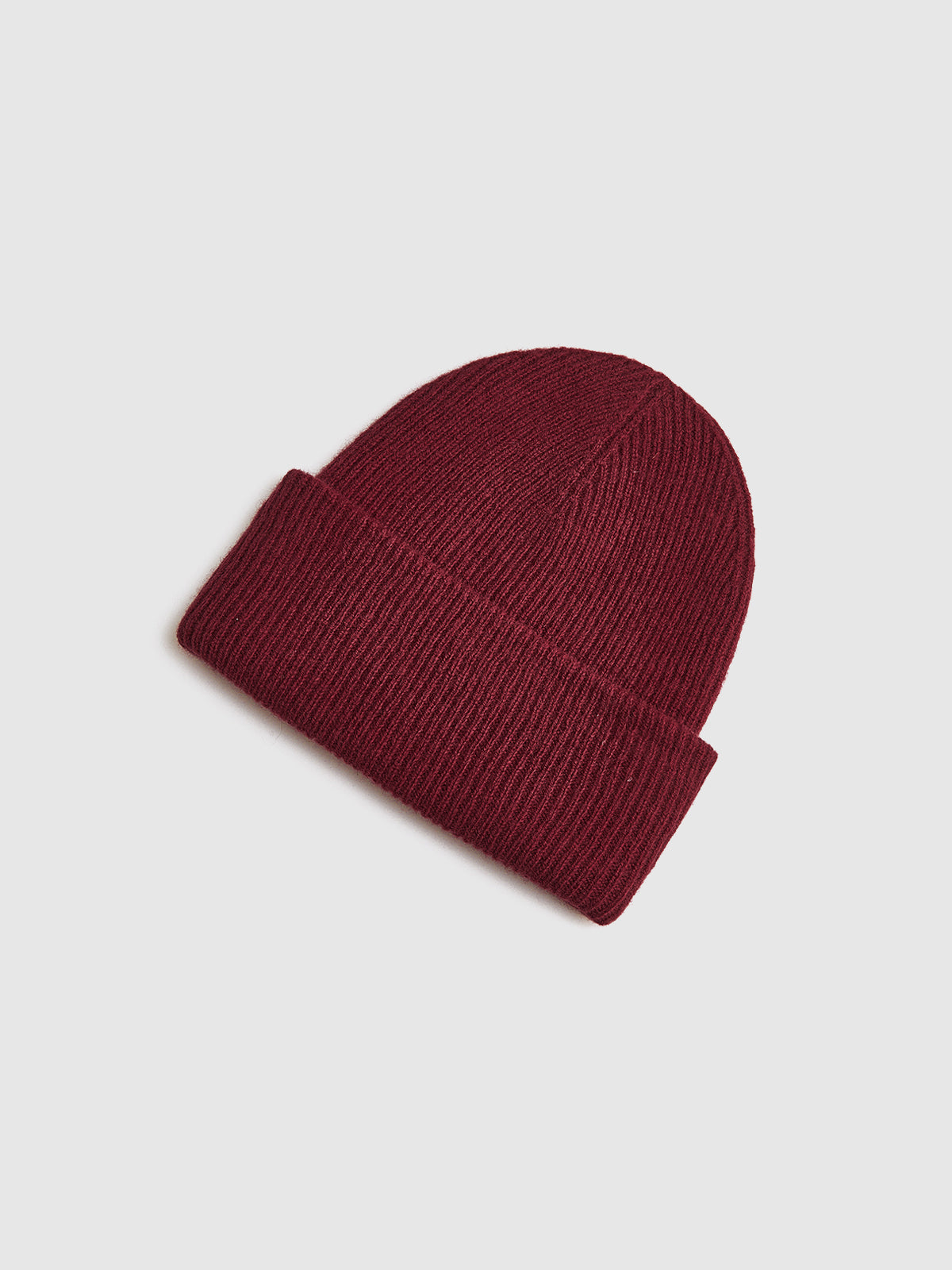 Ribbed Soft Wool Hat