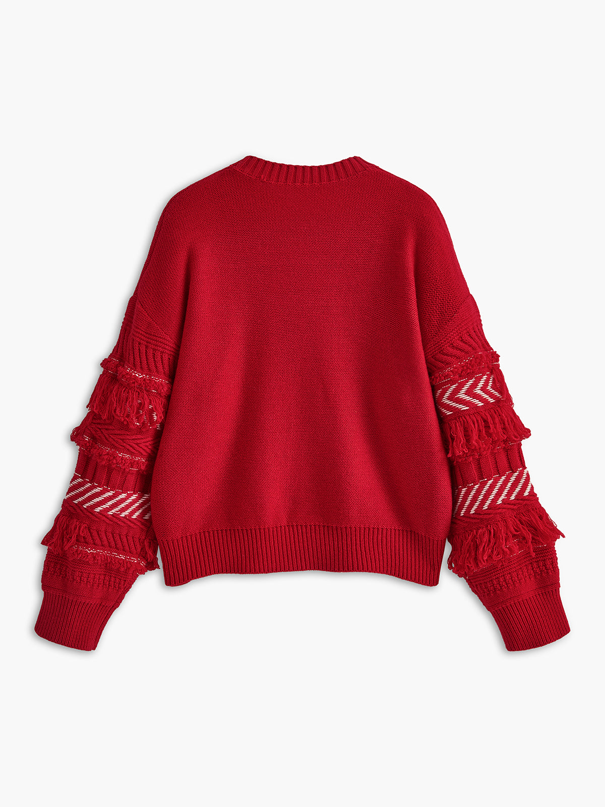 Boheme Wool-Blend Tassel Sweater