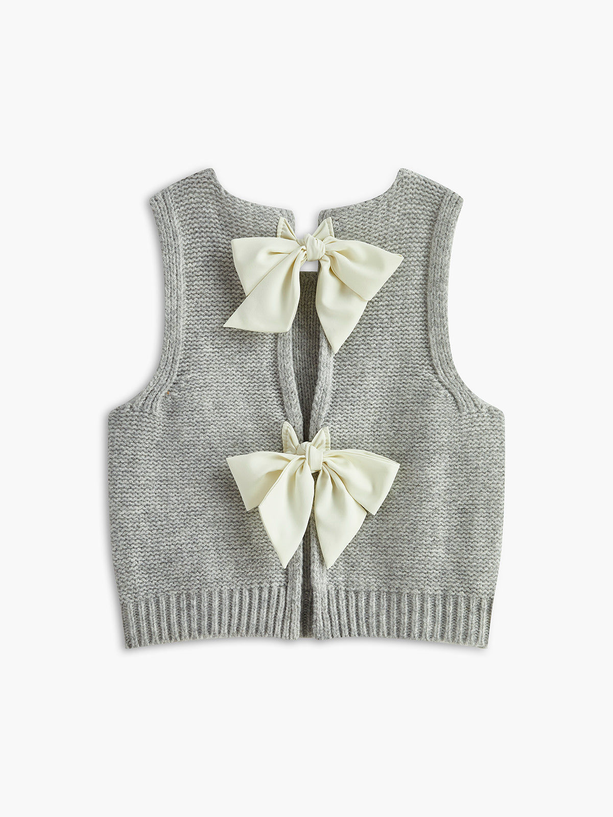 Bow Front Sweater Väst