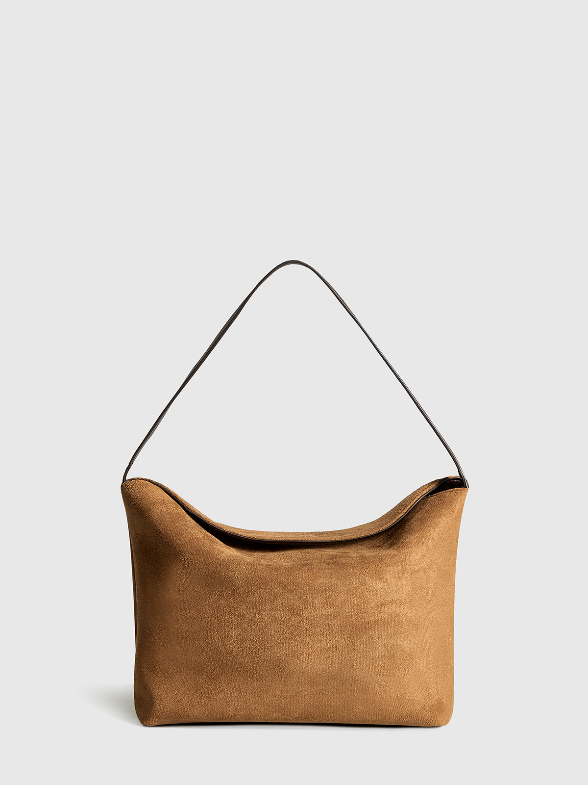 Minimalist Zipper Pillow Shoulder Bag