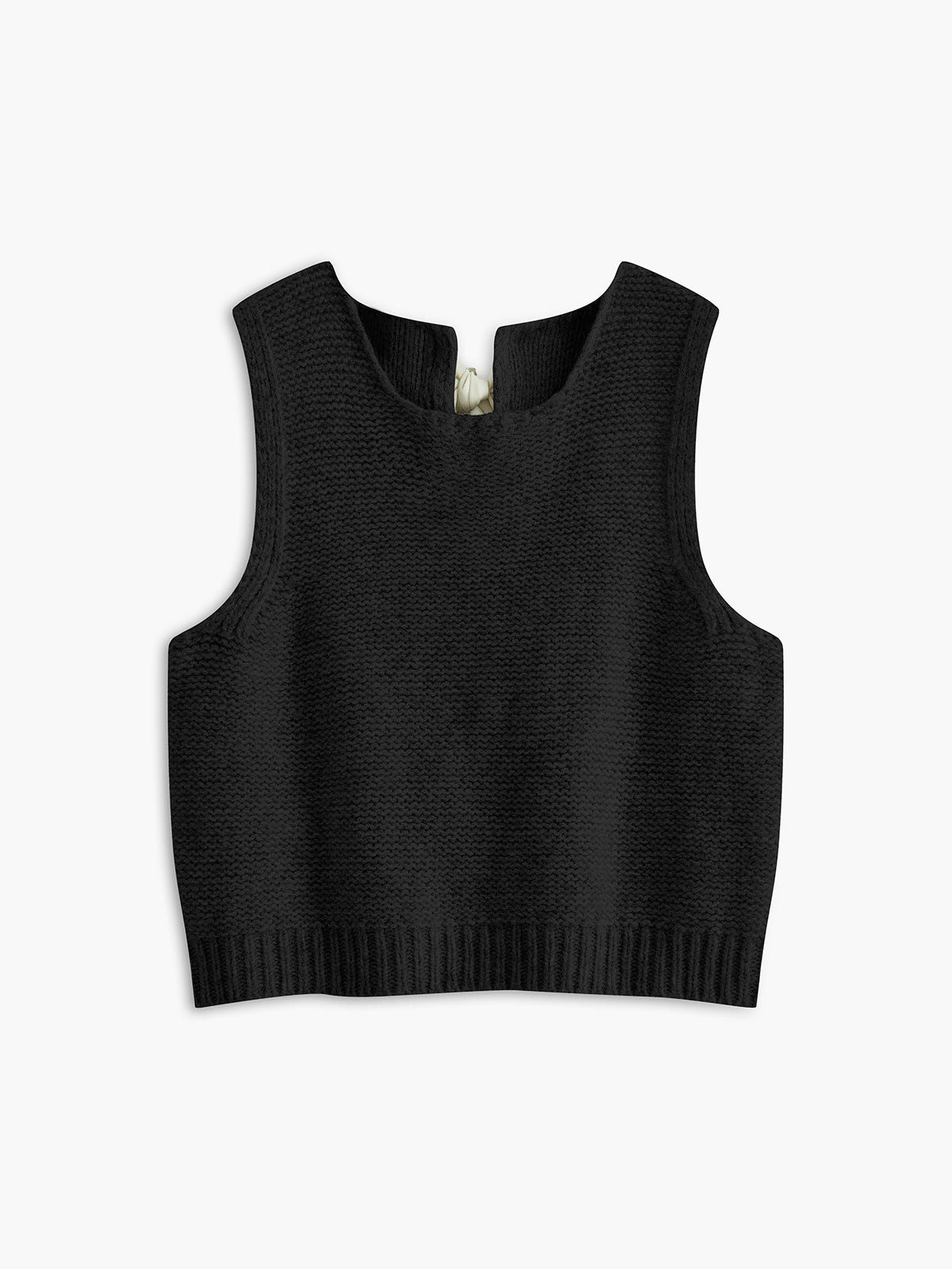 Bow Front Sweater Vest