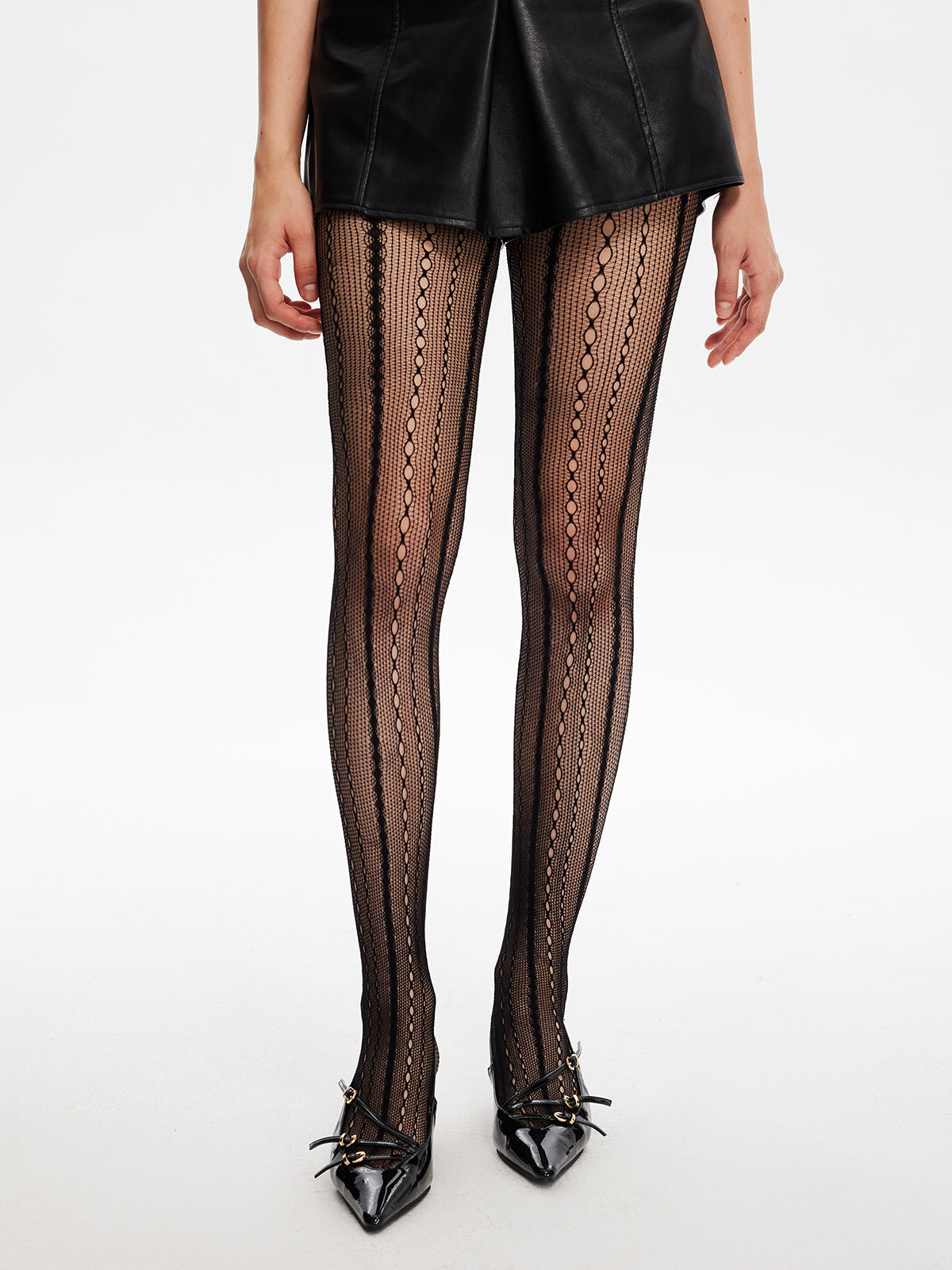 Ripped Fishnet Tights