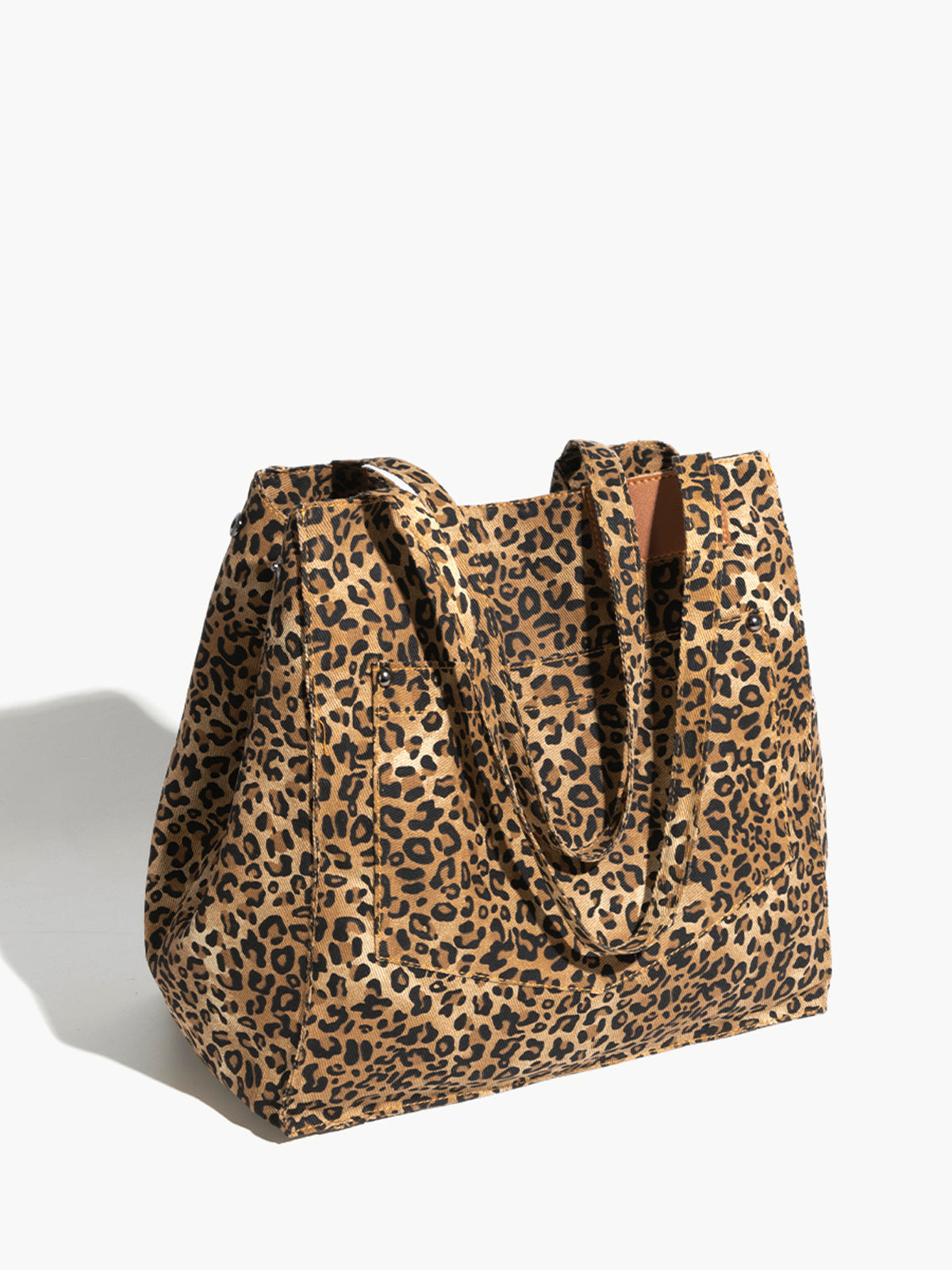 Leopard Printed Large Capacity Hobo Bag