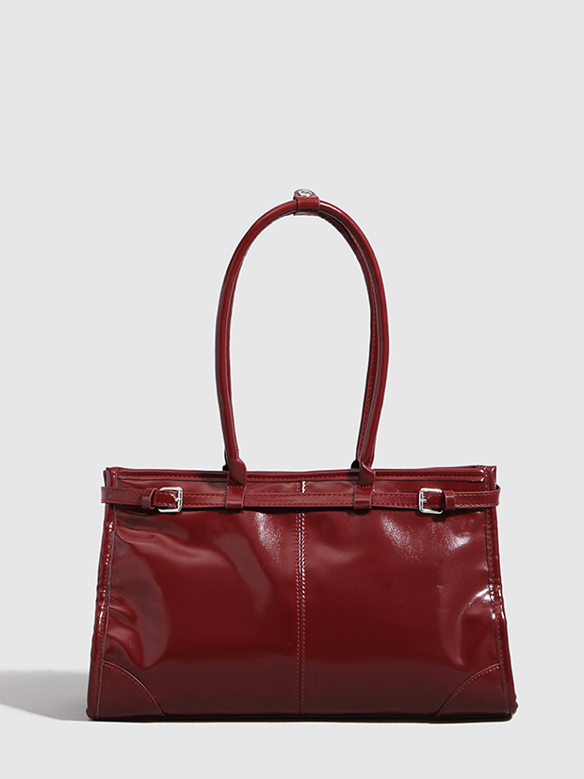 Minimalist Top Handle Tote Bag