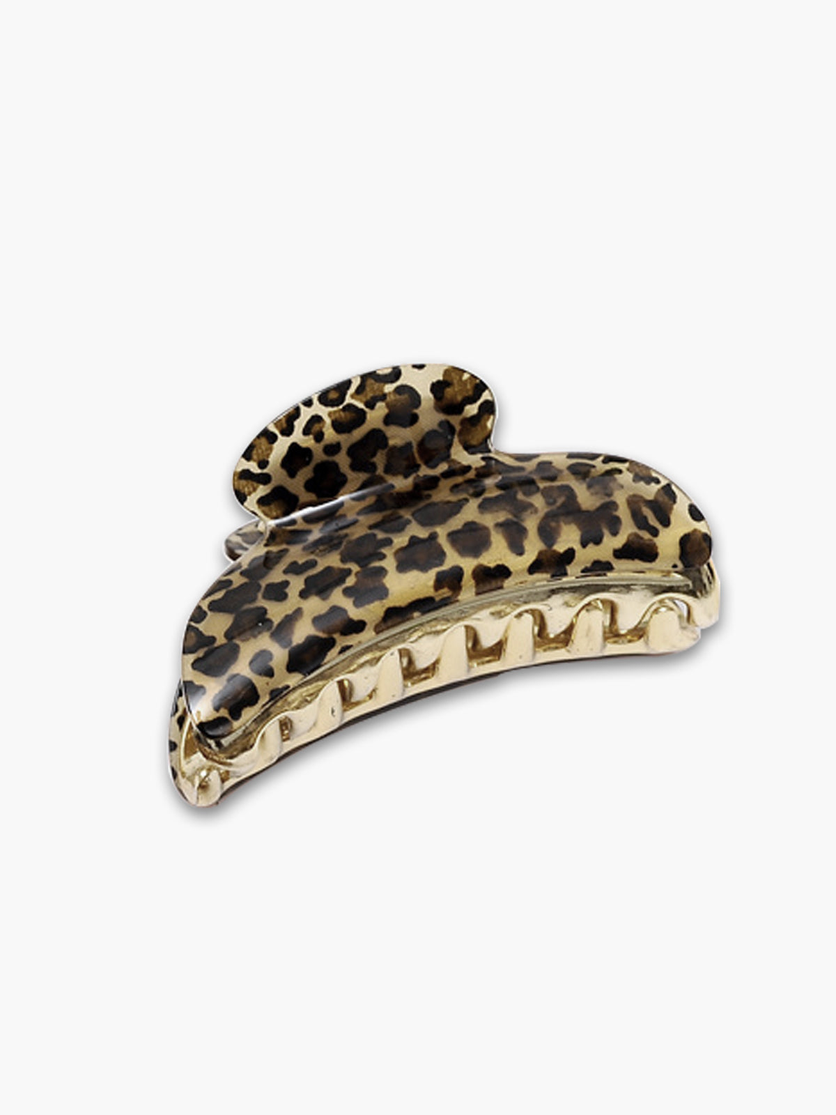 Leopard Printed Hair Claw