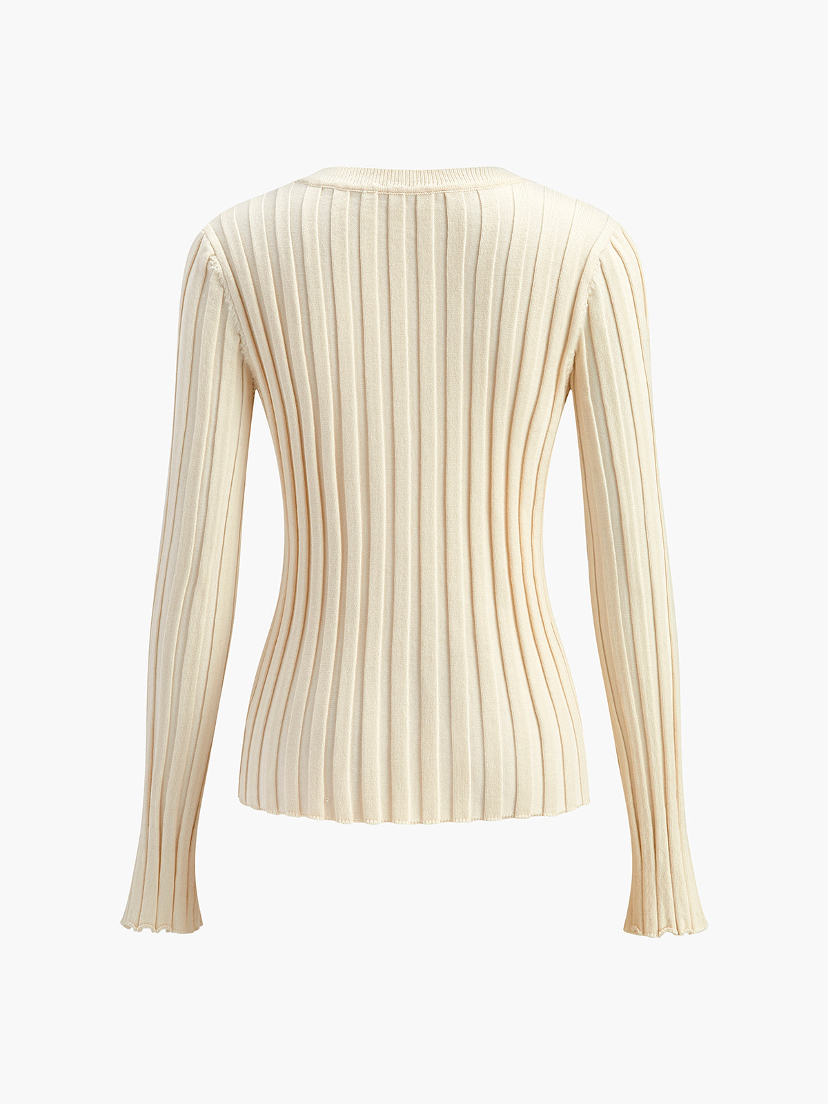 Minimalist Ribbed Sweater