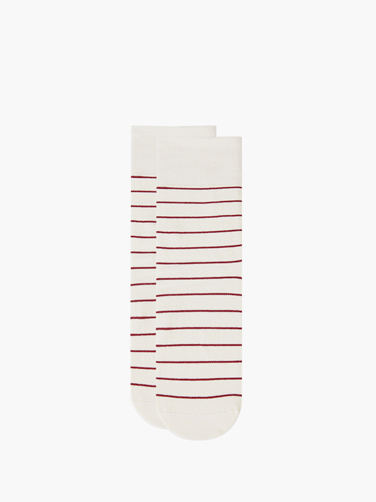 Contrast Striped Stacking Socks