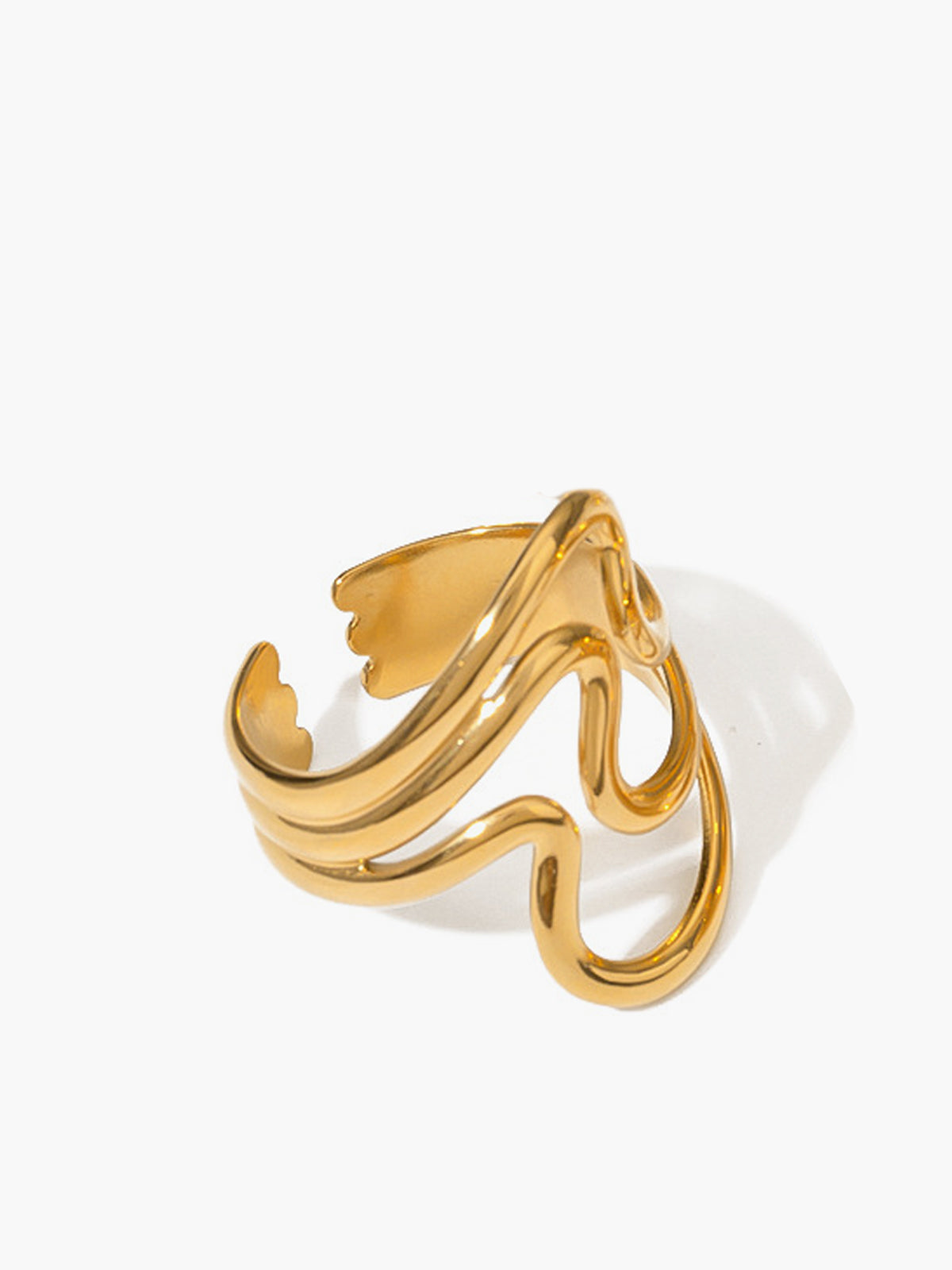 1pc Irregular Open Ring