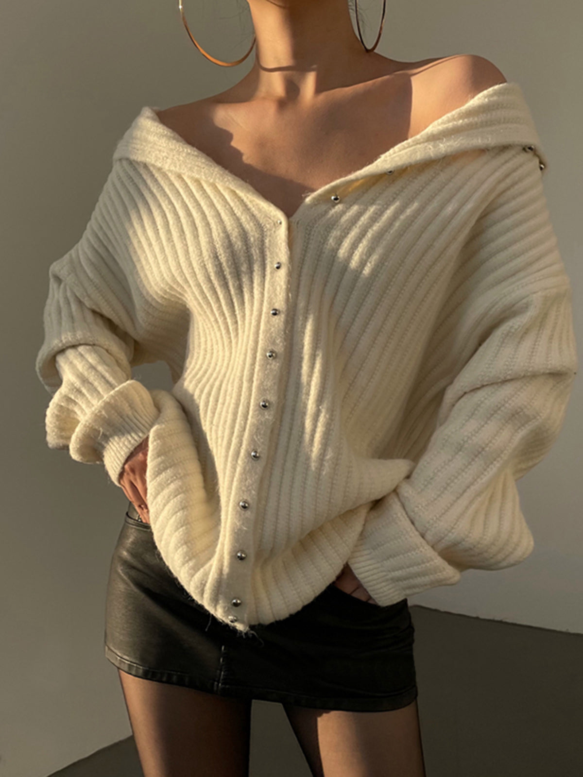 Elegant Button Cardigan