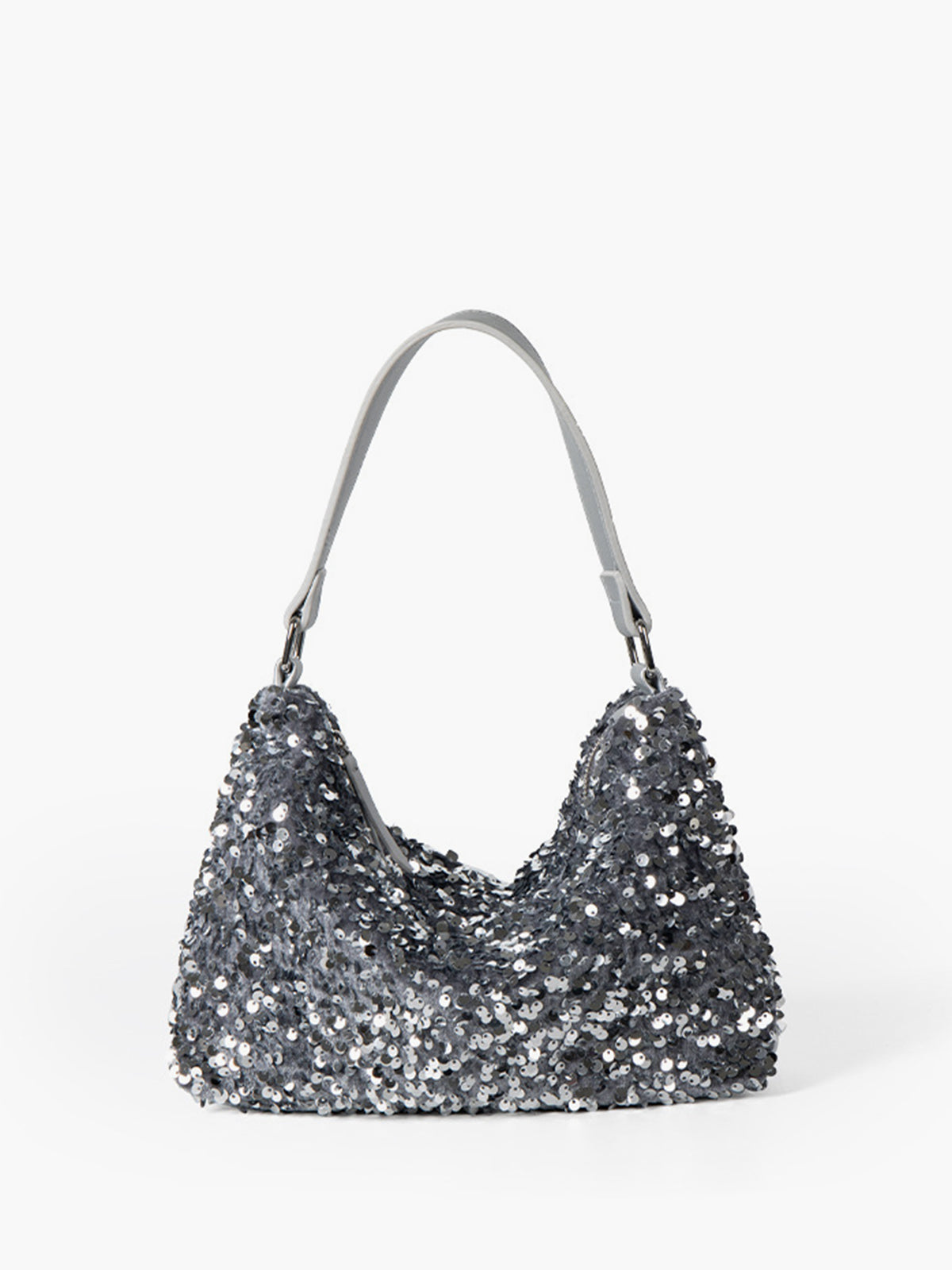 Velvet Sequins Armpit Bag