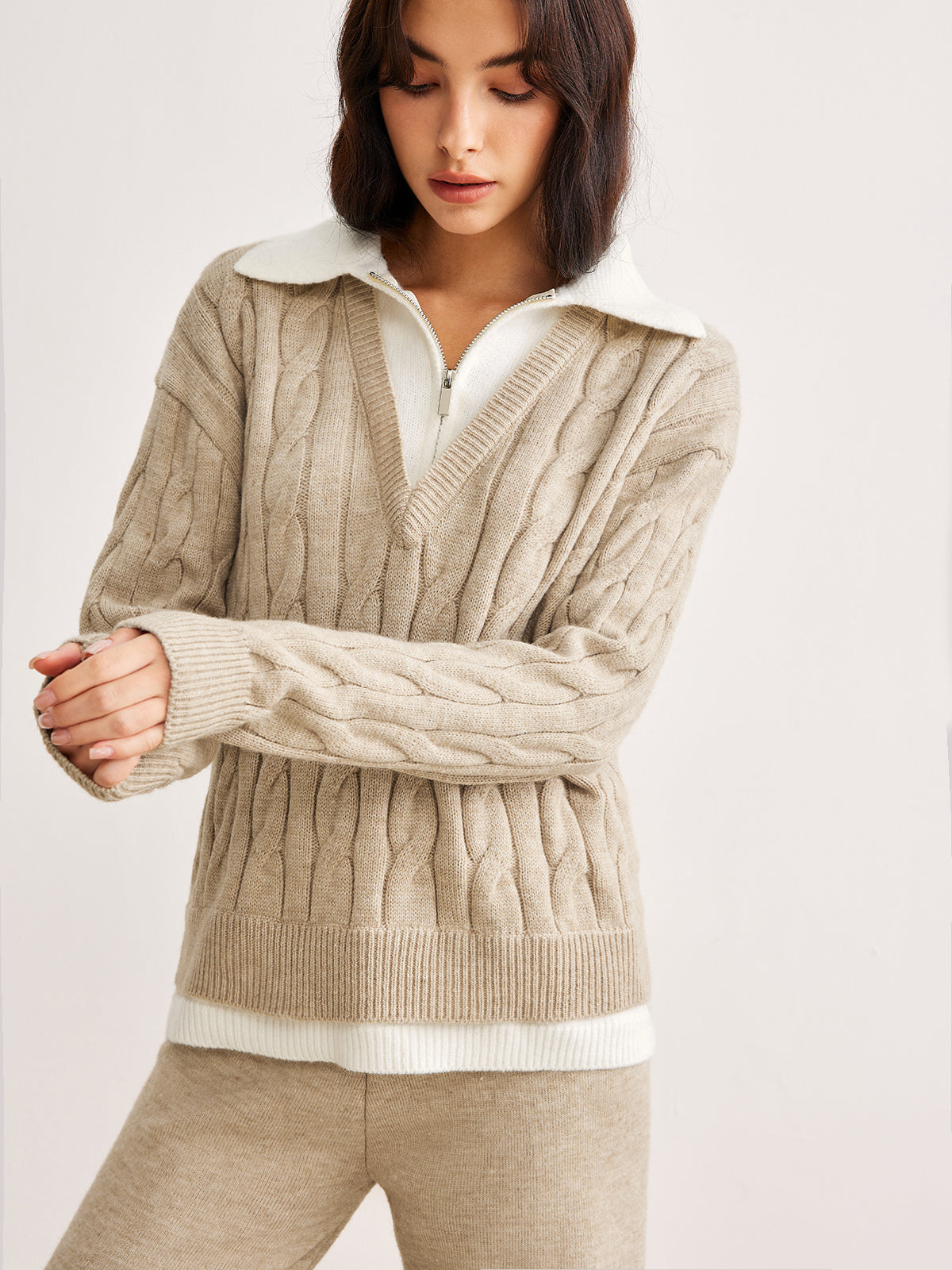 2 in 1 Cozy Twist Sweater Co-ord