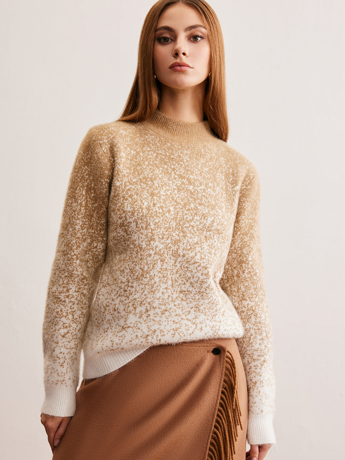 Romance Cashmere Gradient Sweater