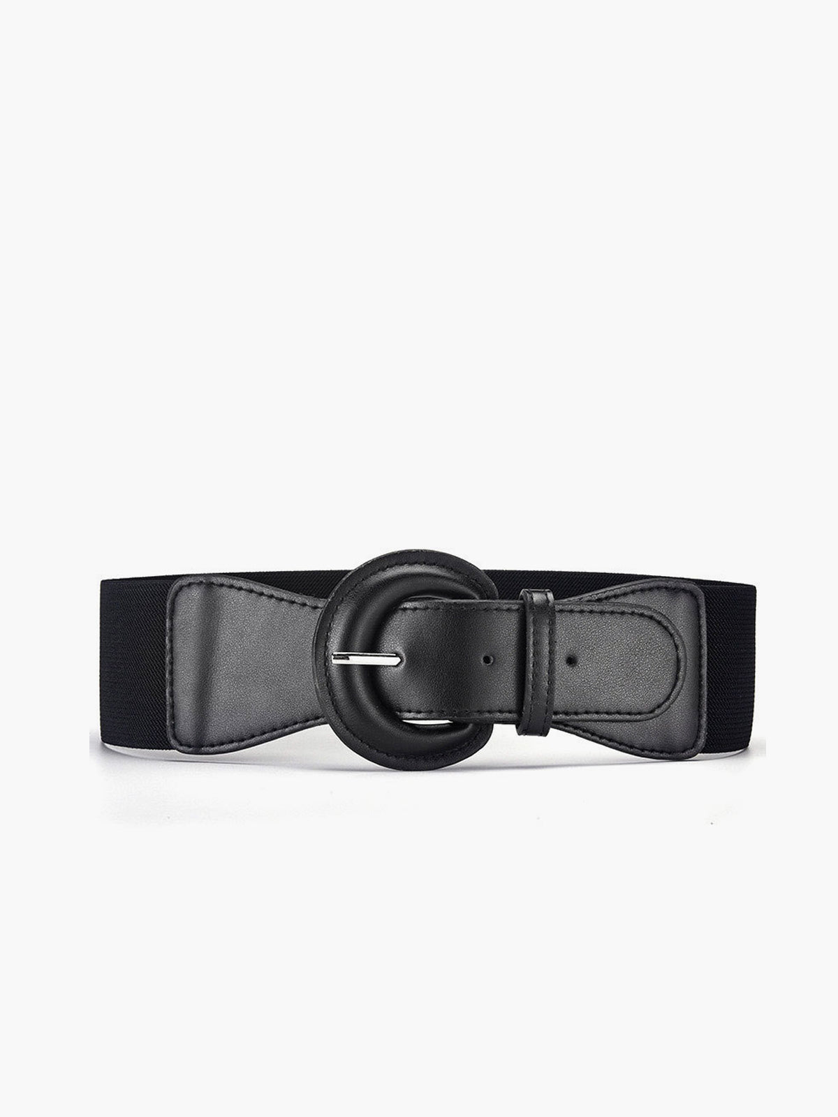 Buckle Elastic Wide Belt