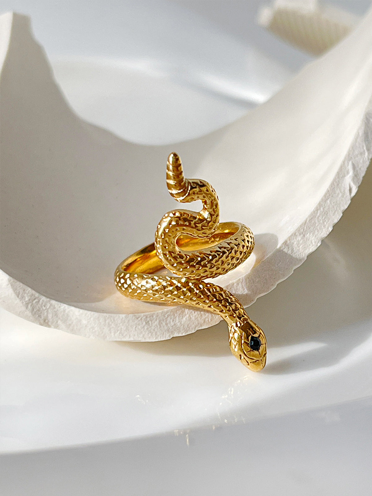 Snake Open Ring