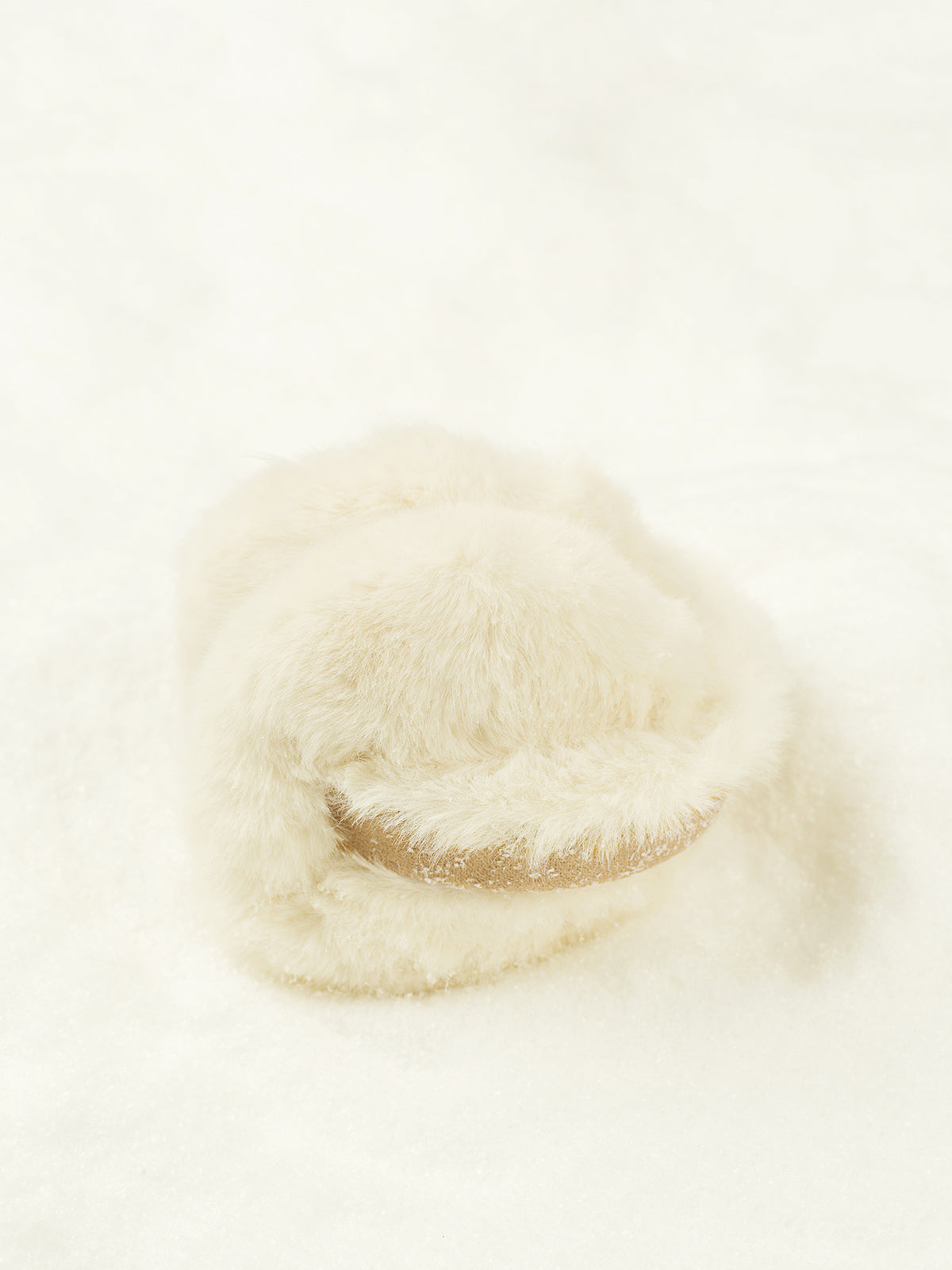 Two-Tone Faux Fur Earmuffs